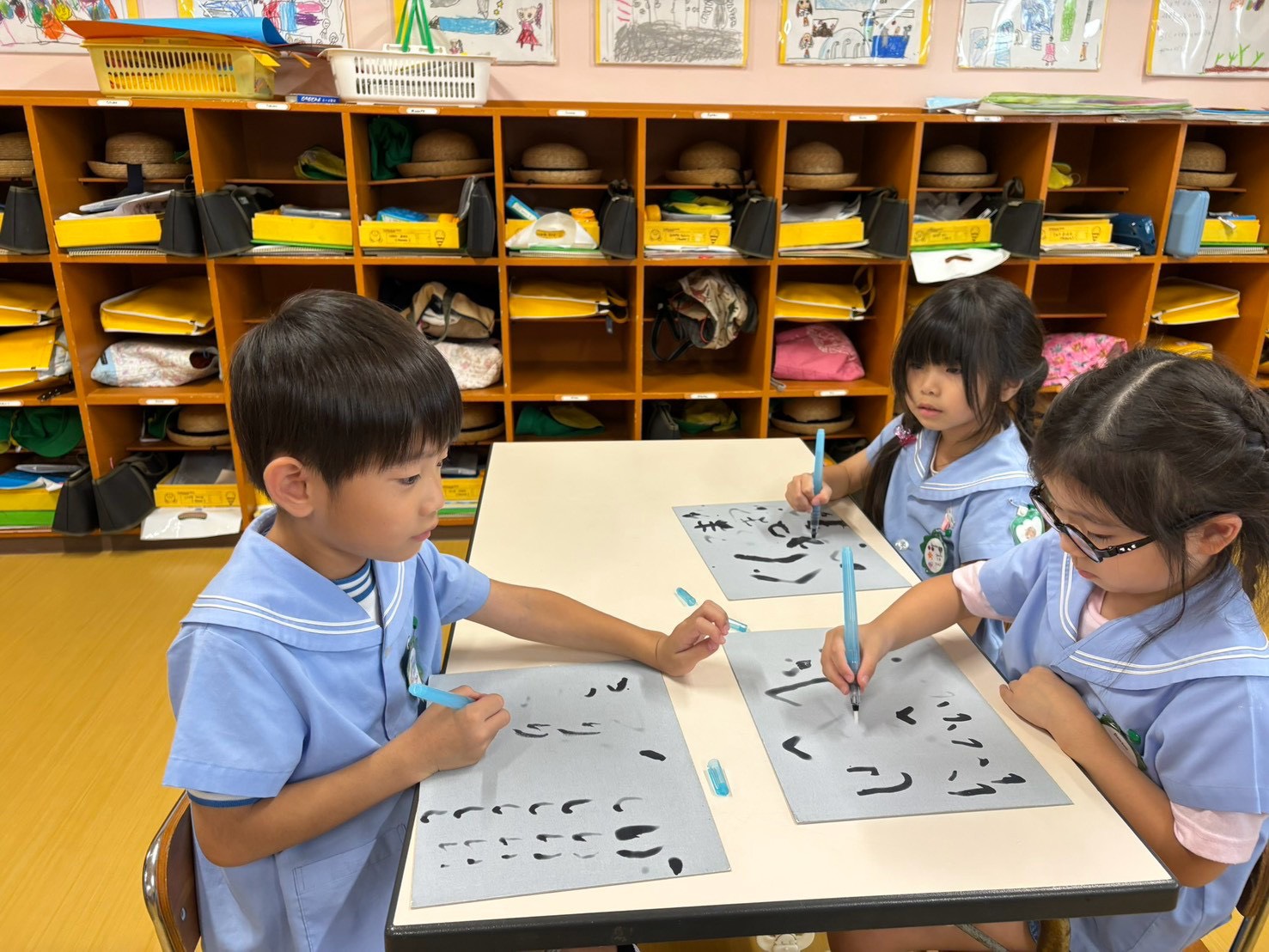 学習プログラムの様子