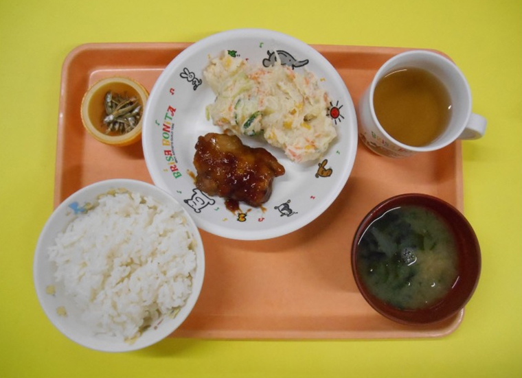 田上幼稚園 給食
